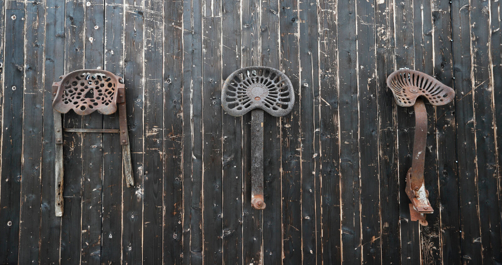 Burnt cedar siding